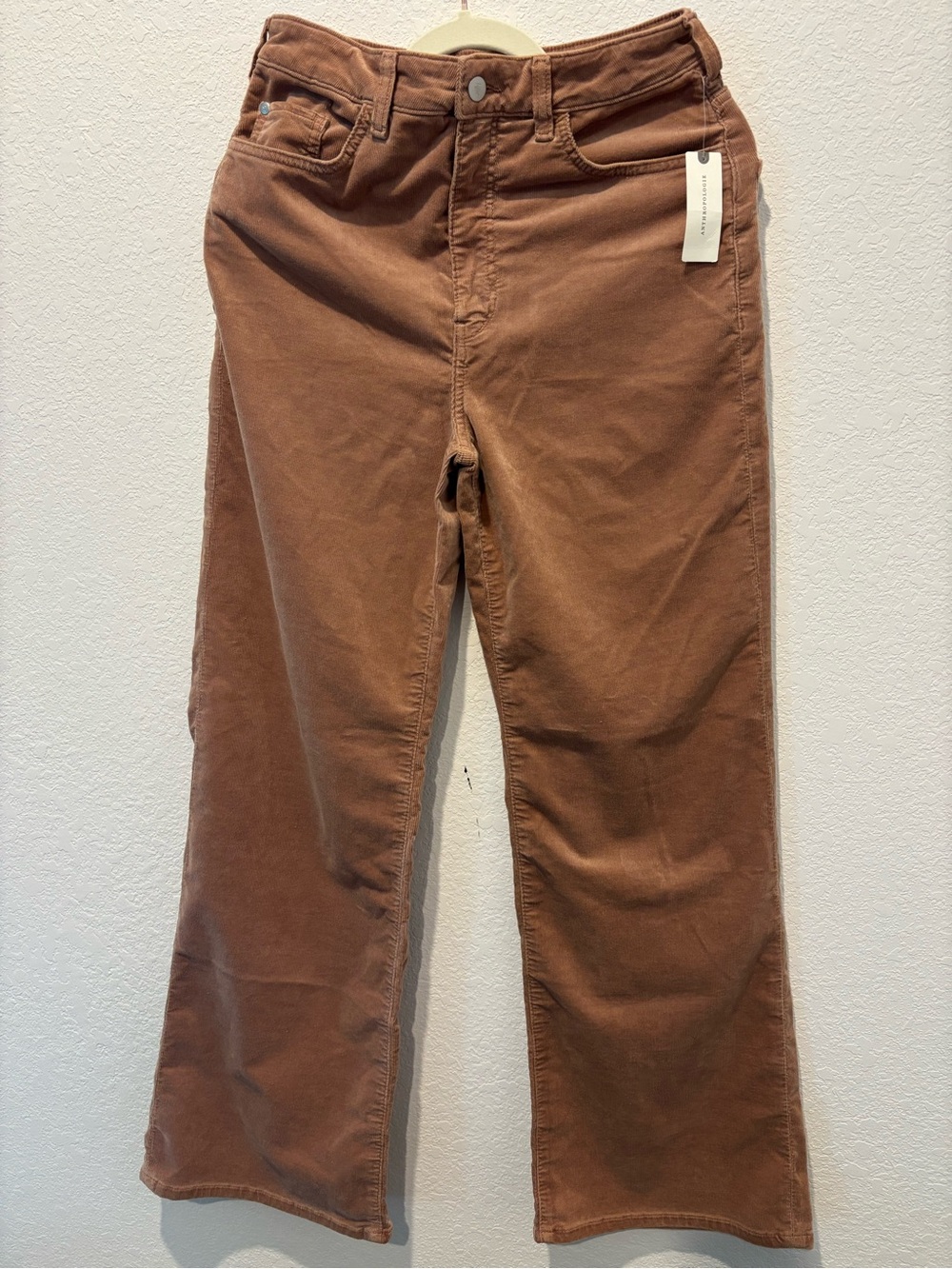 Pilcro Austyn High-Rise Wide-Leg Jeans, Brown, 29